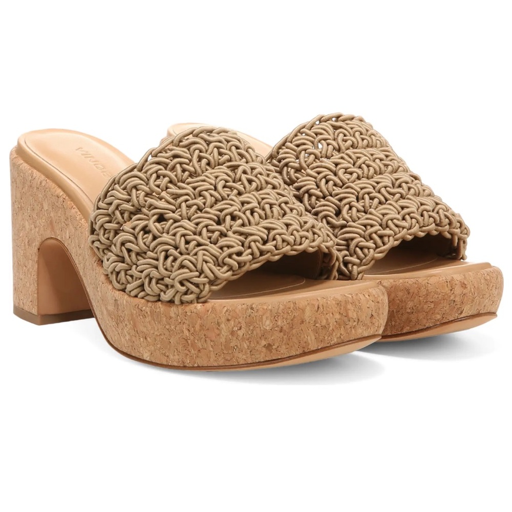Vine Nicki Platform Slide Sandal